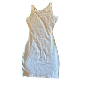 Assets Red Hot Label By Spanx Womens Bodycon Dress M Beige Polyester/Spandex